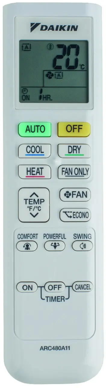 Nástenná jednotka Daikin Comfora