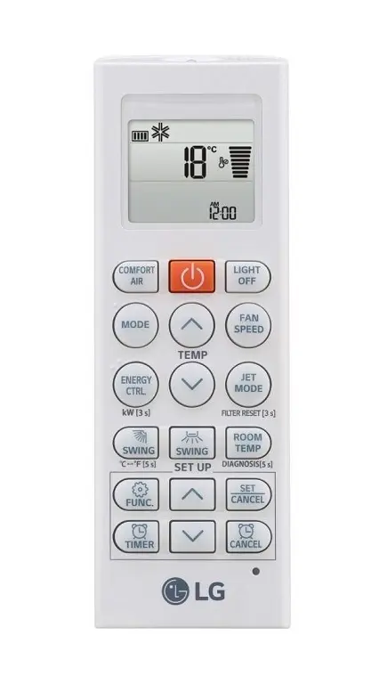 Nástenná jednotka LG STANDARD PLUS