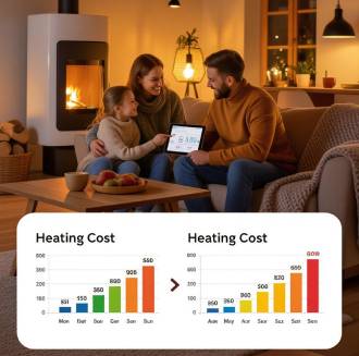 Porovnanie nákladov na kúrenie na Slovensku